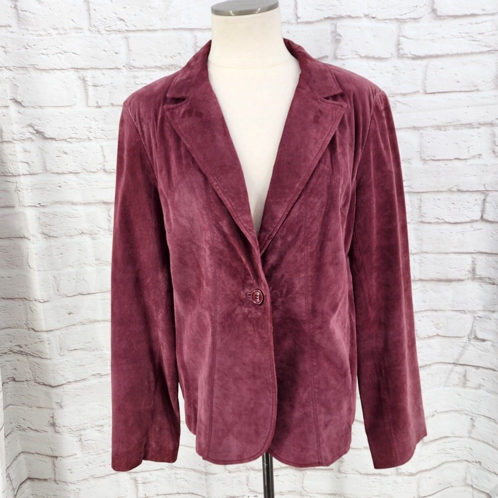 Cowgirl Western Leather Jacket Rodeo Colorful Maximalist Rodeo‎ Boho Women XL